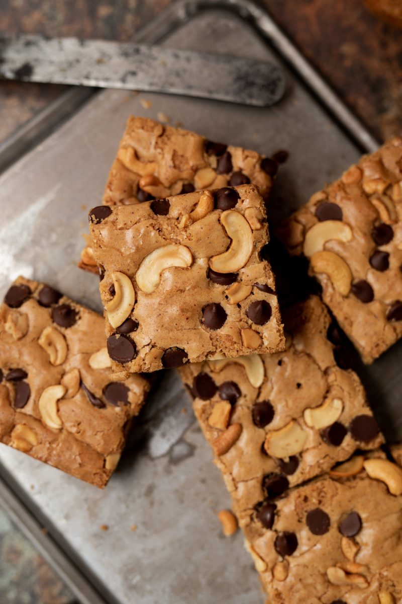 Butter Nutty Blondies