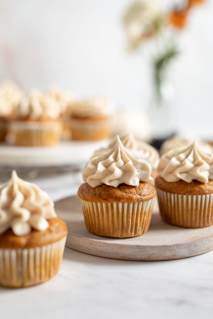 pumpkin spice cupcakes