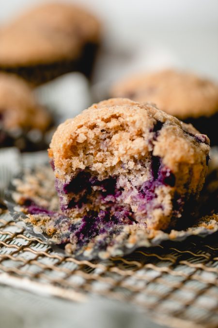 Walnut Blueberry Muffins