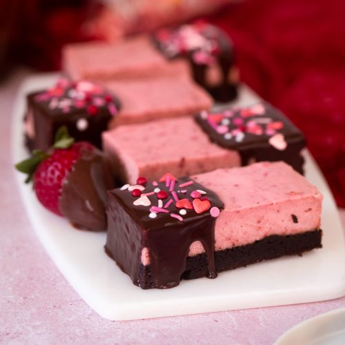 Chocolate Covered Strawberry Cheesecake