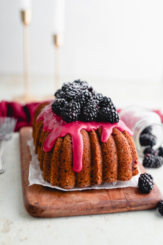 blackberry poppyseed loaf
