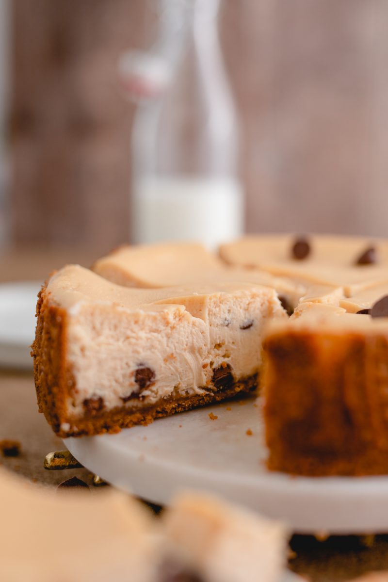 Peanut Butter Chocolate Chip Cheesecake