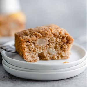 Spiced Pear Buckle