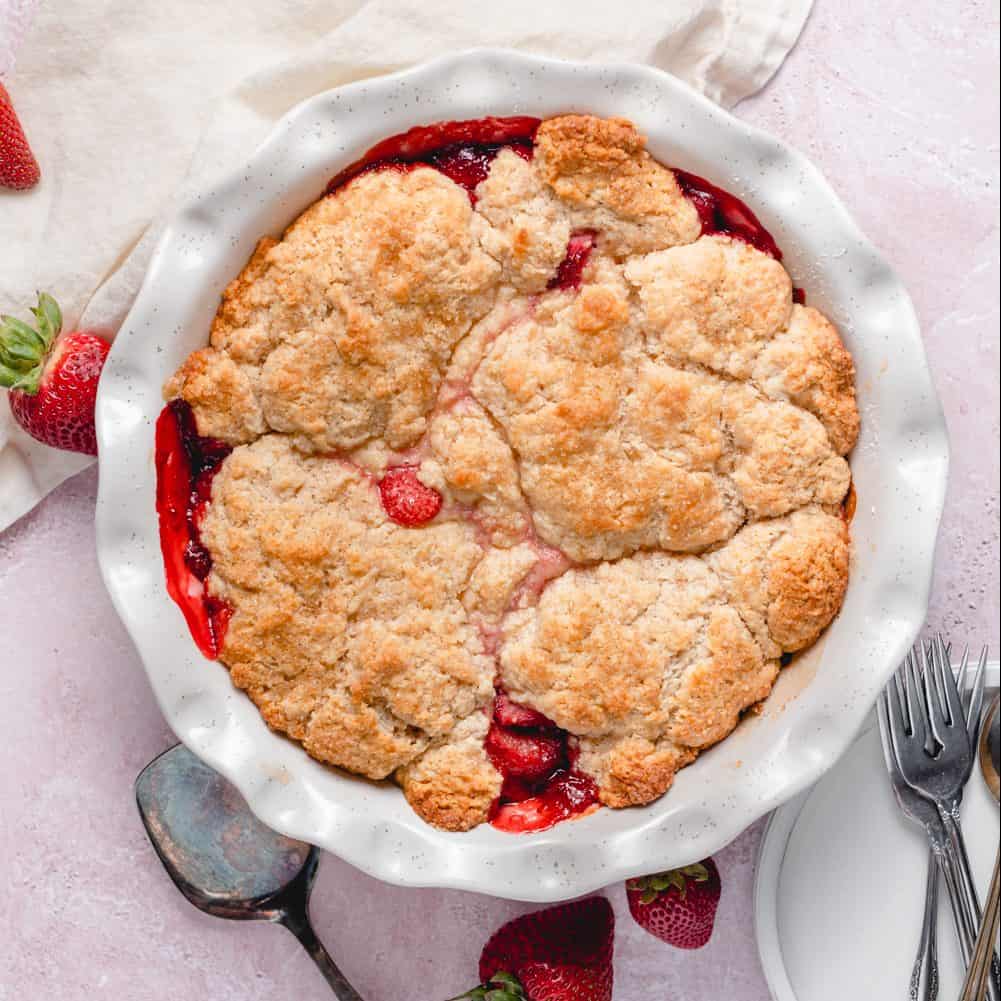 Strawberry Cobbler