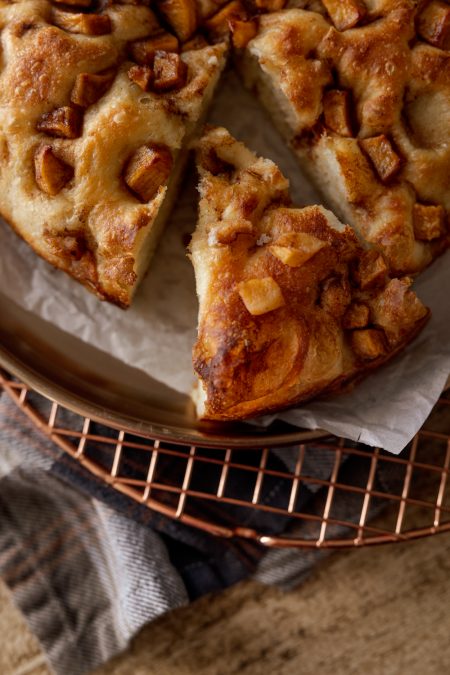 Cinnamon Apple Focaccia