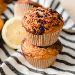 Lemon Blackberry Muffins