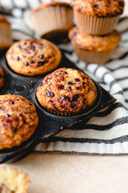 Lemon Blackberry Muffins