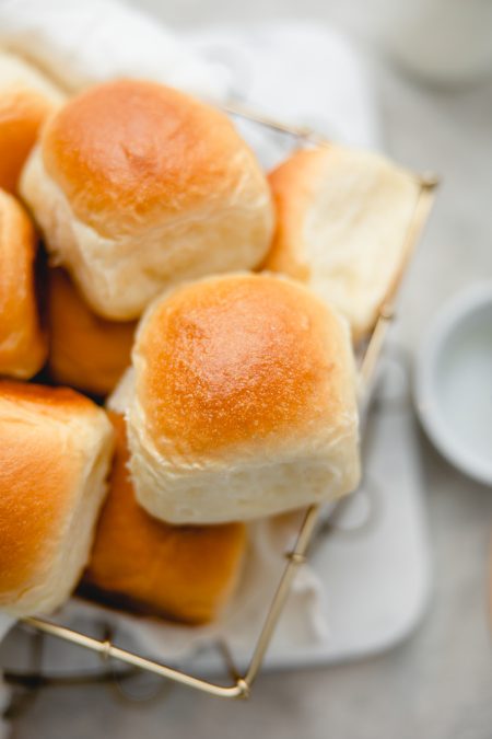 milk bread buns