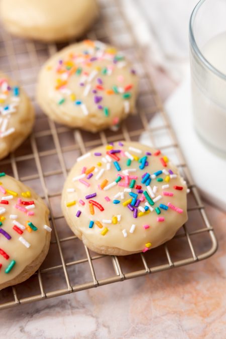 glazed donut cookies