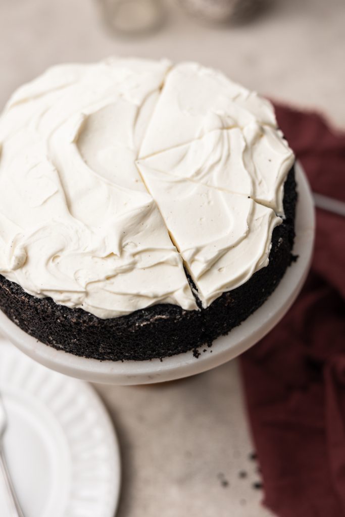 Black velvet cake