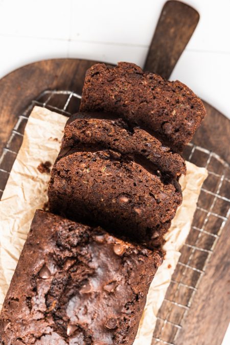 double chocolate zucchini bread