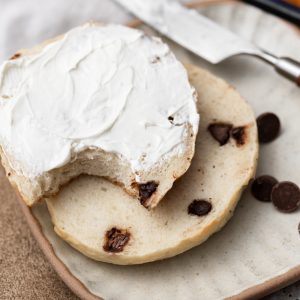 double chocolate chip bagels