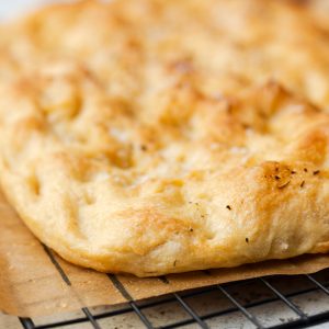 thin focaccia