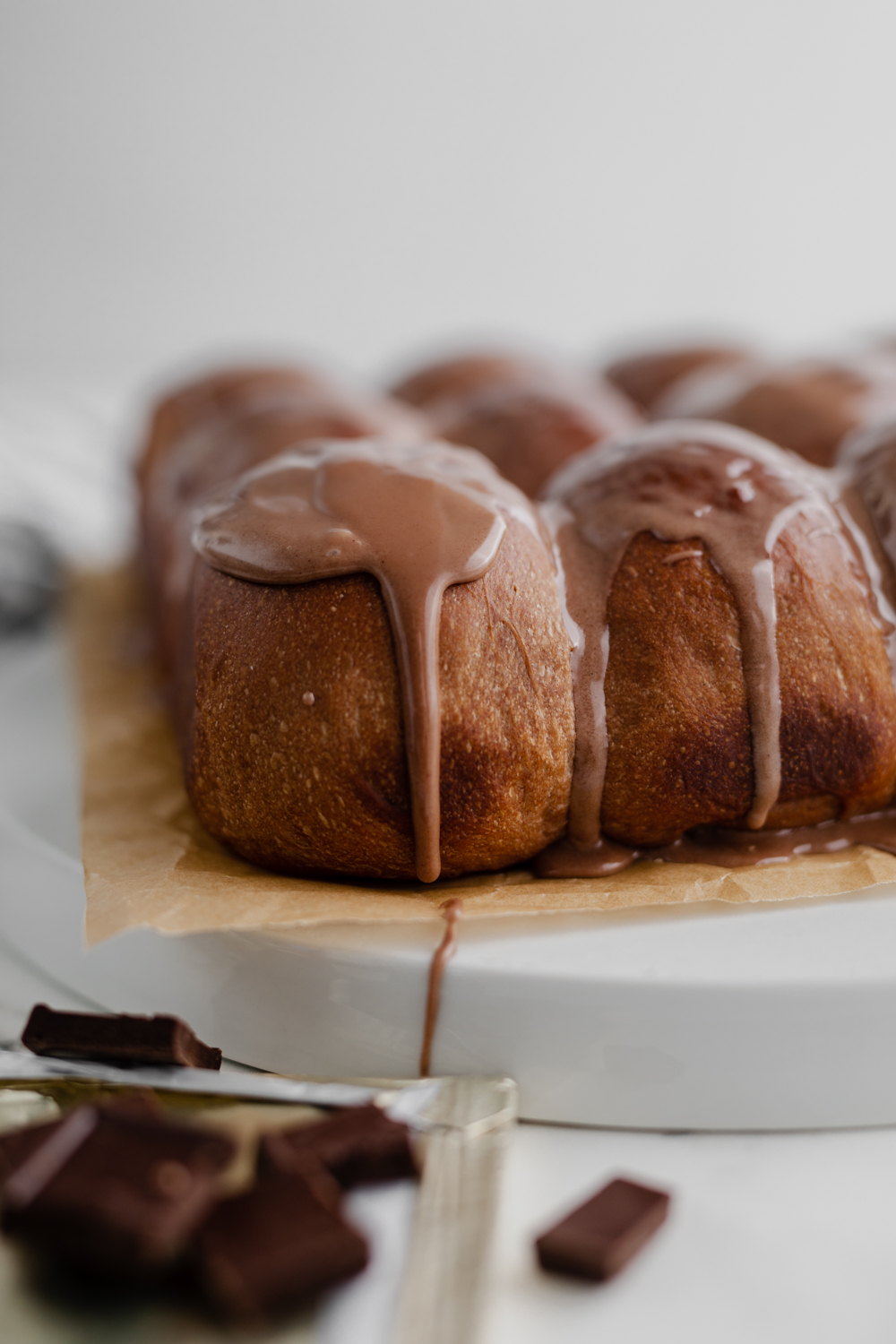 Chocolate Malt Milk Buns
