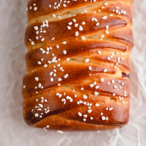 Blackberry & Goat Cheese Braided Bread