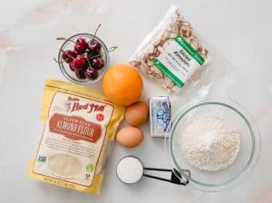 Cherry Almond Muffins › Bread Baking Babe