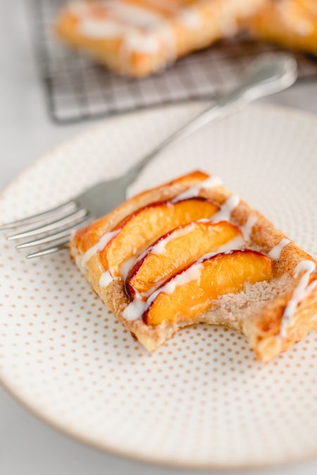 Easy nectarine danish