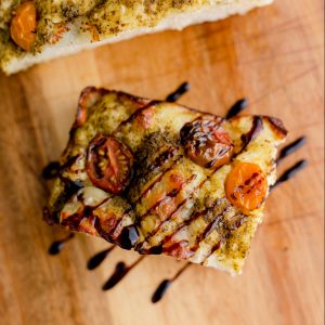 Pesto Caprese Focaccia