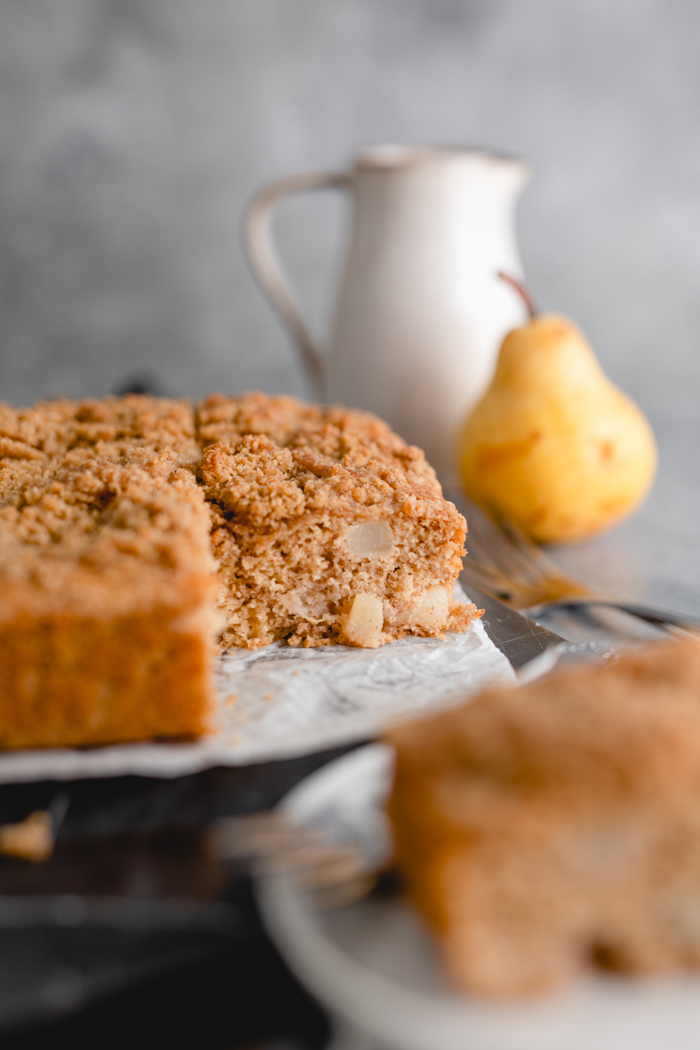 Spiced Pear Buckle
