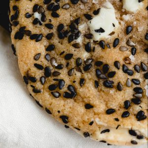 Black Sesame White Chocolate Cookies