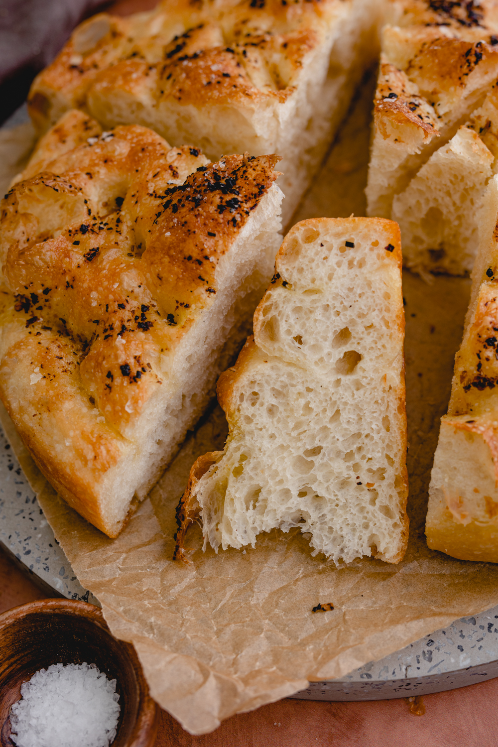 Easy Same Day Small Batch Focaccia › Bread Baking Babe