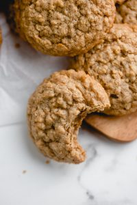 Almond Butter Oatmeal Cookies › Bread Baking Babe