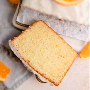 Orange Cream Pound Cake