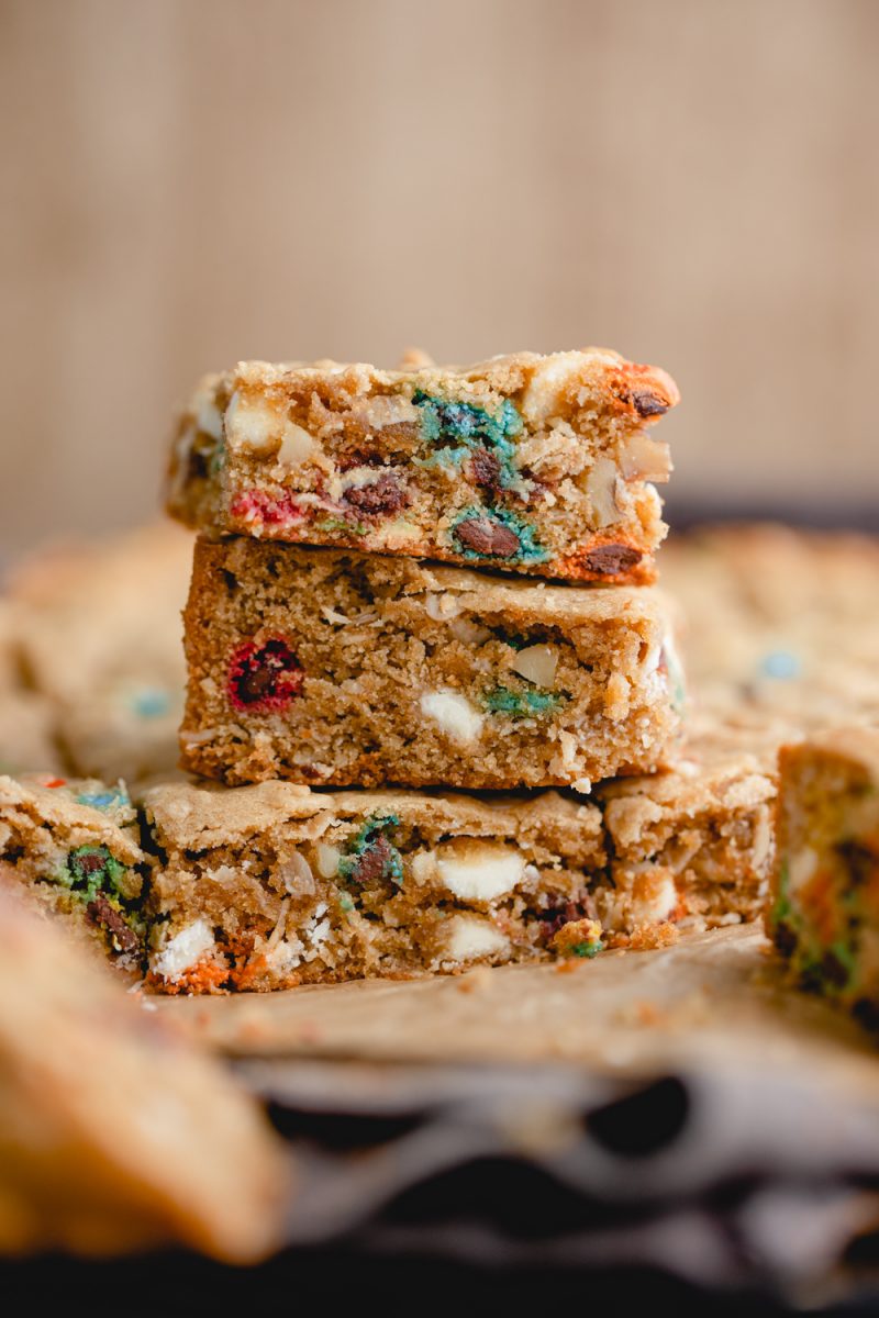 Monster cookie bars