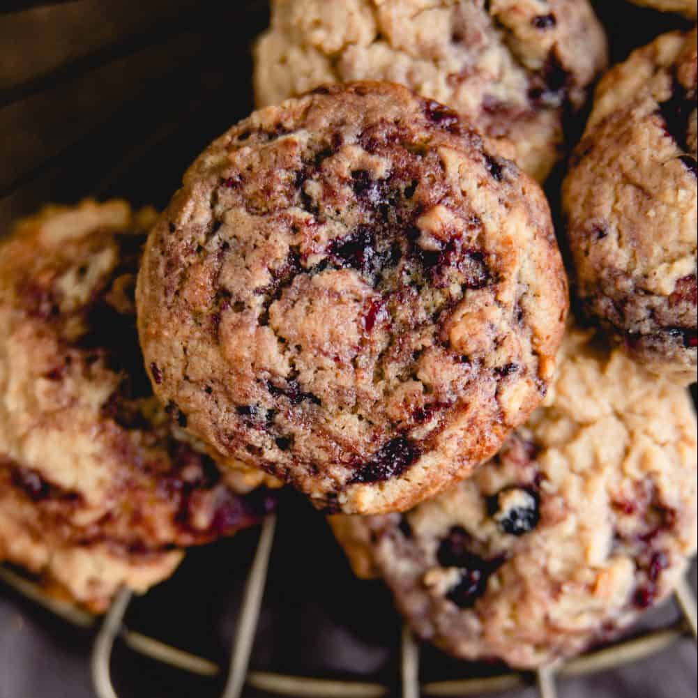 Peanut butter and jelly cookies