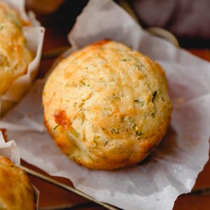 cheddar dill muffins