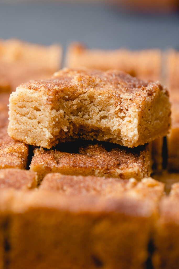 brown butter snickerdoodle bars
