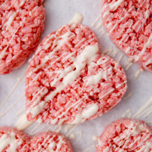 valentines rice krispies treats