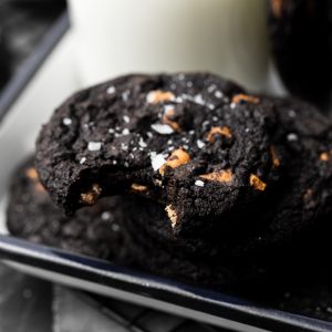 dark chocolate butterscotch cookies