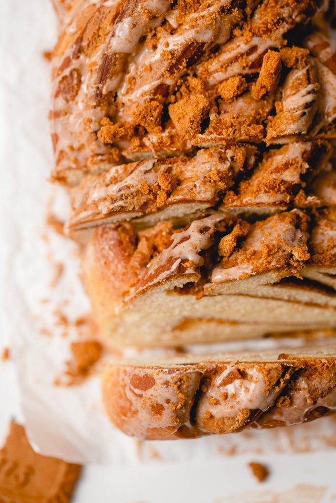 Cookie butter babka