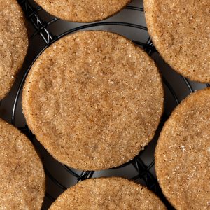 cinnamon sugar shortbread cookies