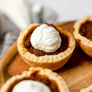 mini pumpkin pies