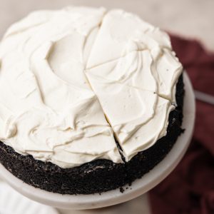 Black velvet cake