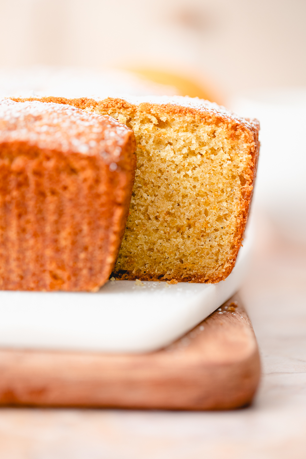 orange cardamom loaf