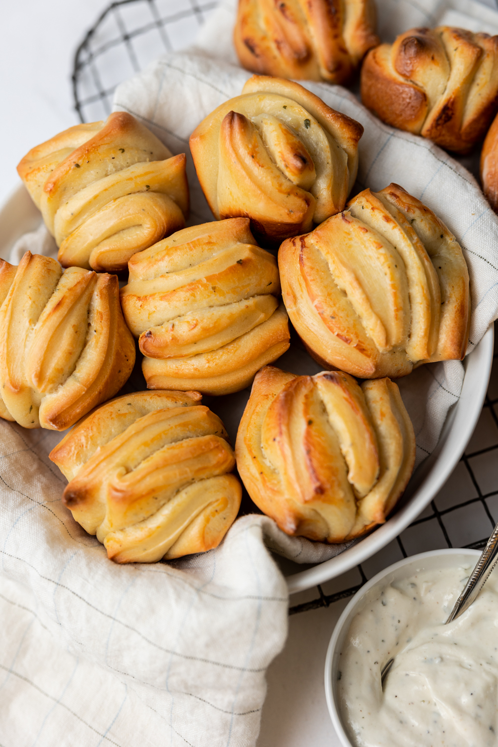 ranch fantail rolls