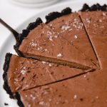 chocolate malt tart