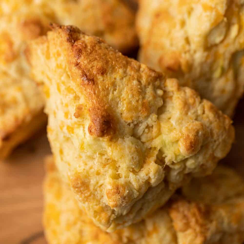 Apple Cheddar Scones