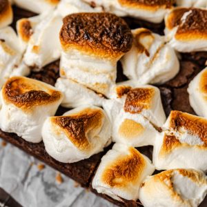 s'mores brownies