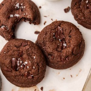 double chocolate chip cookies