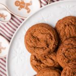 brown butter gingerbread cookies