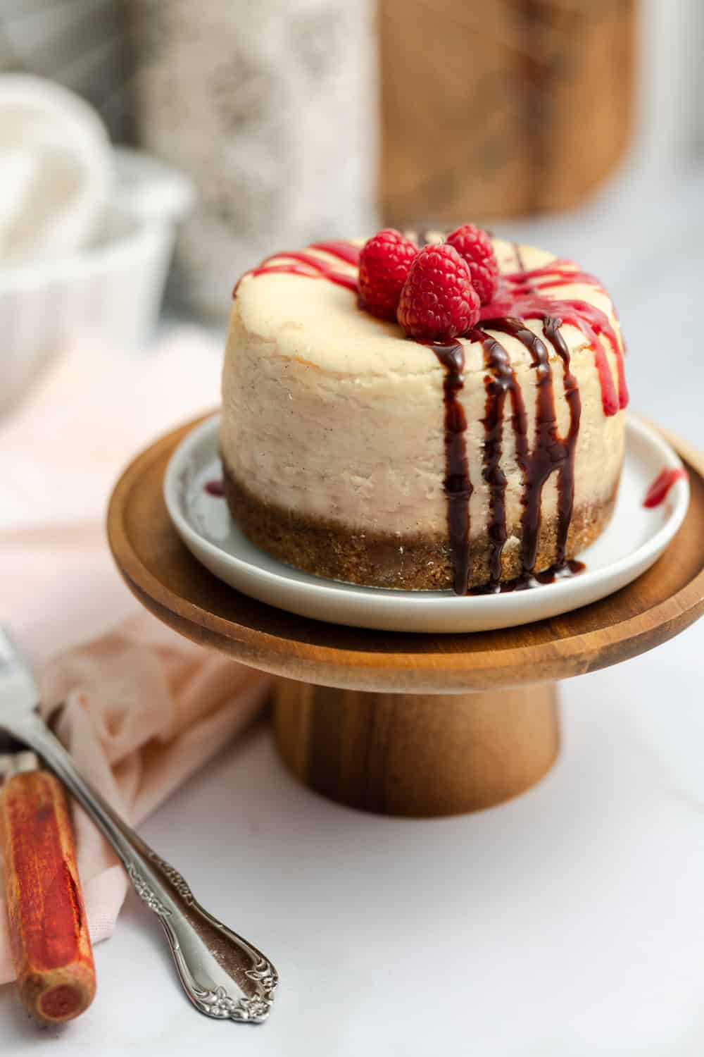 mini cheesecake for two