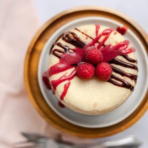 mini cheesecake for two